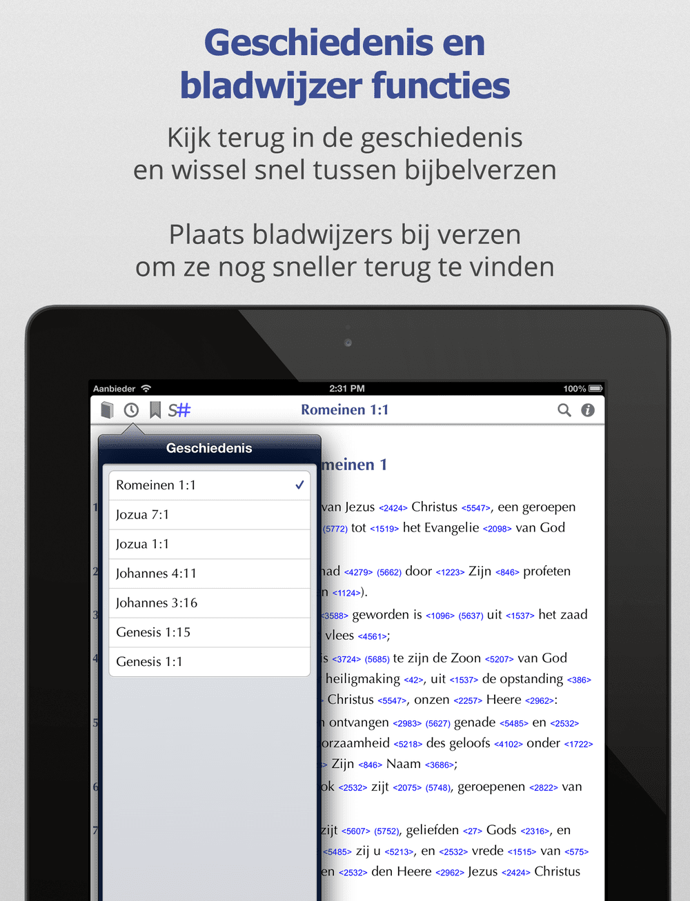 Nederlands lexicon in de app